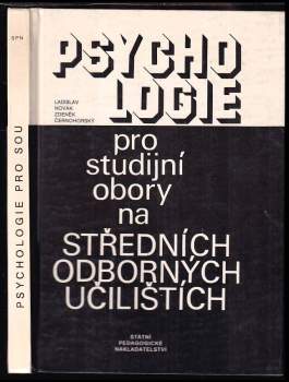 Psychologie pro studijní obory na středních odborných učilištích
