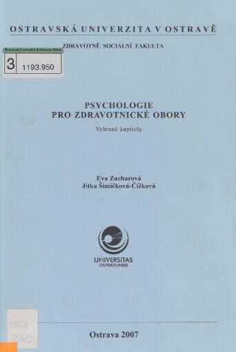 Psychologie pro zdravotnické obory