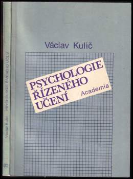 Psychologie řízeného učení