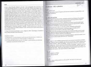 Simona Hoskovcová: Psychologie