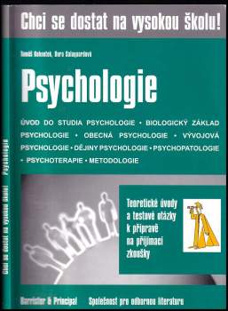 Tomáš Kohoutek: Psychologie