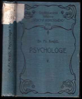 František Krejčí: Psychologie