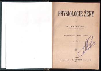 Paolo Mantegazza: Psychologie ženy od Pavla Mantegazzy