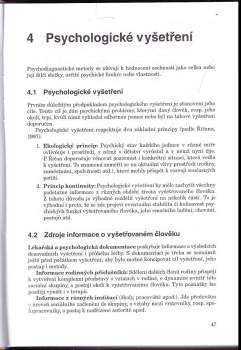 Marie Vágnerová: Psychopatologie pro pomáhající profese