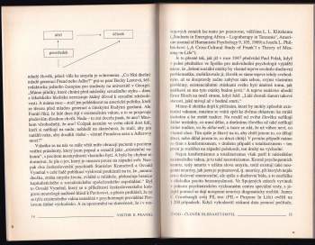 Viktor Emil Frankl: Psychoterapie pro laiky