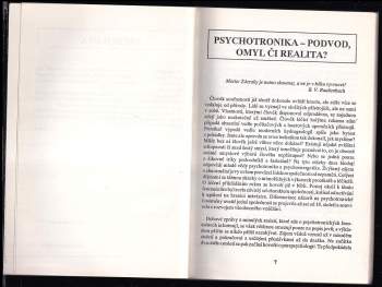 Valdemar Grešík: Psychotronika a bylinná léčba