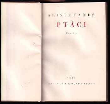 Aristofanés: Ptáci