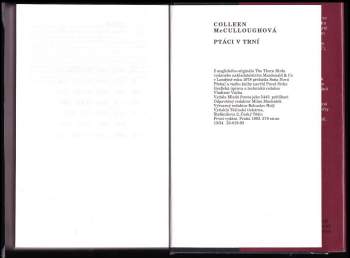 Colleen McCullough: Ptáci v trní