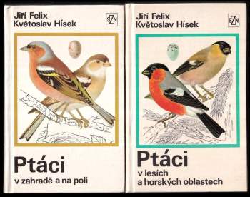 Ptáci v zahradě a na poli + Ptáci v lesích a horských oblastech