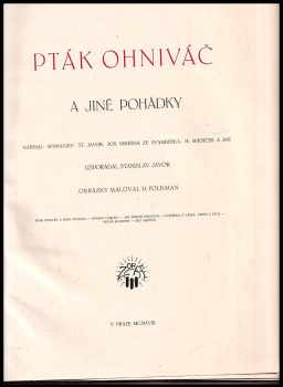 Matěj Mikšíček: Pták Ohniváč a jiné pohádky
