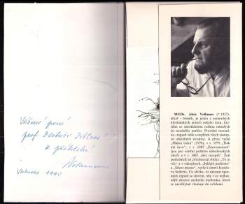 Alois Volkman: Ptám se svých slov