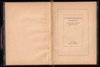 Franz Blei: Pudrovadlo