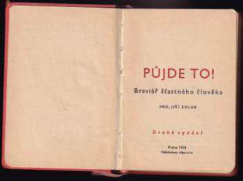 Jiří Solar: Půjde to!