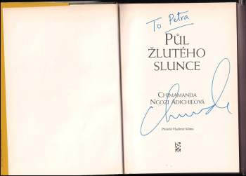 Chimamanda Ngozi Adichie: Půl žlutého slunce