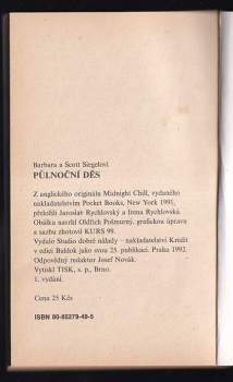 Barbara Siegel: Půlnoční děs