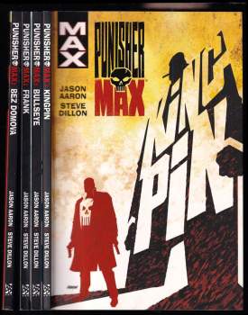 Jason Aaron: Punisher Max 2 KOMPLETNÍ SÉRIE : Díl 1-4 Kingpin + Bullseye + Frank + Bez domova