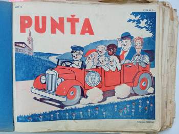 Augustin Novák: Punťa KOMPLETNÍ ČÍSLA 15, 16, 17, 18, 19, 20, 21 + Puta 168 nahodiných stran