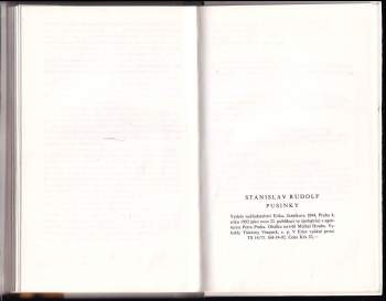 Stanislav Rudolf: Pusinky