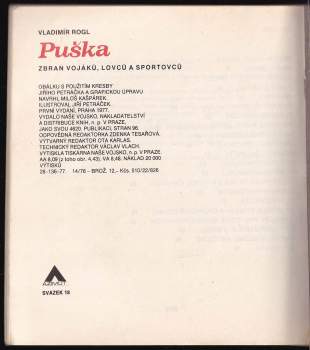 Vladimír Rogl: Puška