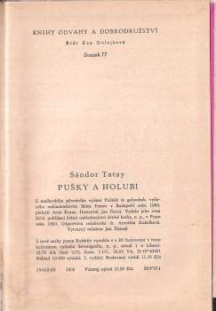 Sándor Tatay: Pušky a holubi