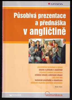 Působivá prezentace a přednáška v angličtině