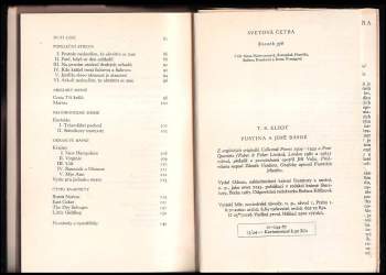 T. S Eliot: Pustina a jiné básně