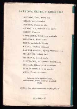 T. S Eliot: Pustina a jiné básně