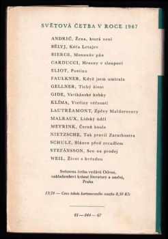 T. S Eliot: Pustina a jiné básně