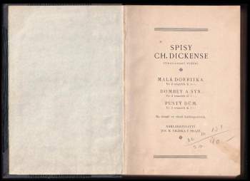 Charles Dickens: Pustý dům