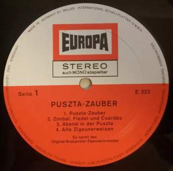Original Budapester Zigeunerorchester: Puszta-Zauber