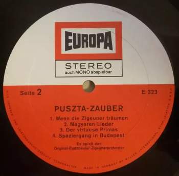 Original Budapester Zigeunerorchester: Puszta-Zauber