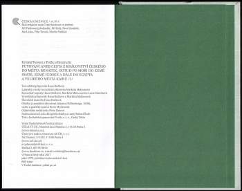 Kryštof Harant z Polžic a Bezdružic: Putování, aneb, Cesta z království českého do města Benátek, odtud po moři do země Svaté, země Jůdské a dále do Egypta a velikého města Kairu