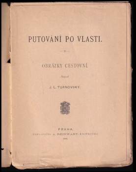 Josef Ladislav Turnovský: Putování po vlasti