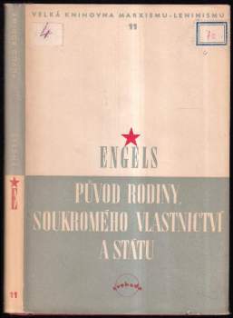Původ rodiny, soukromého vlastnictví a státu