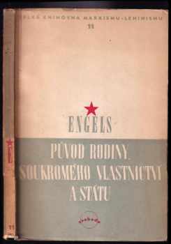 Původ rodiny, soukromého vlastnictví a státu