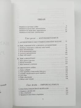 Hannah Arendt: Původ totalitarismu I-III