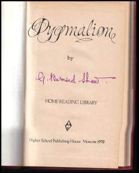 Bernard Shaw: Pygmalion