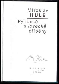 Miroslav Hule: Pytlácké a lovecké příběhy