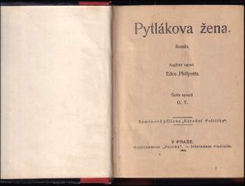 Eden Phillpotts: Pytlákova žena + Dcera bankéřova