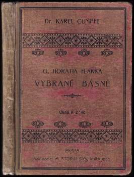 Q. Horatia Flakka Vybrané básně