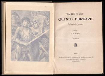 Walter Scott: Quentin Durward