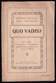 Quo vadis?