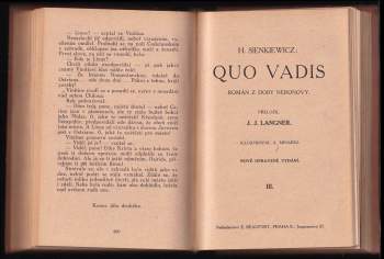 Henryk Sienkiewicz: Quo vadis