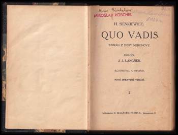 Henryk Sienkiewicz: Quo vadis