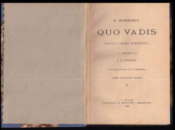 Henryk Sienkiewicz: Quo vadis