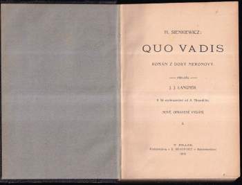 Henryk Sienkiewicz: Quo vadis?