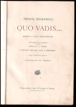 Henryk Sienkiewicz: Quo vadis