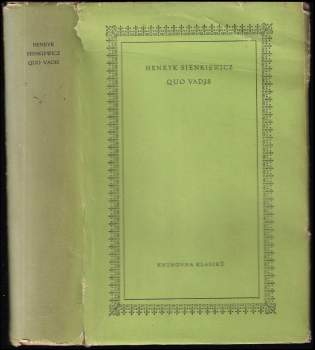 Henryk Sienkiewicz: Quo vadis