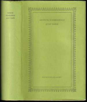 Henryk Sienkiewicz: Quo vadis