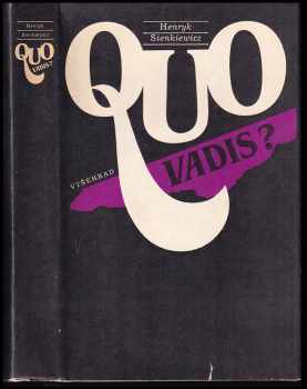 Quo vadis - Henryk Sienkiewicz (1986, Vyšehrad) - ID: 451605